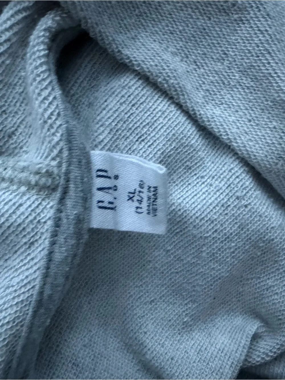 GAP Light Gray Cozy Pullover Sweatshirt